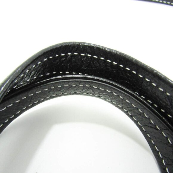 BALENCIAGA Black Leather Shoulder Bag - Picture 7 of 13